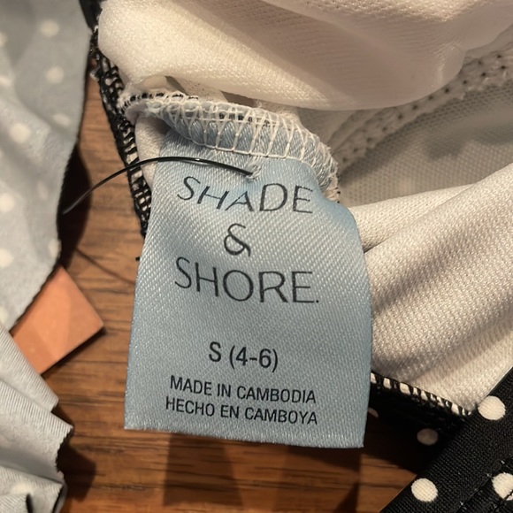 Shade & Shore One-Piece Swimsuit - Polka Dots - Tummy Control - Size S (4-6) - Picture 10 of 16